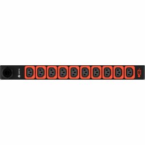 Vertiv Geist C1646L / 14240243: (10) C13 | 16A| 230V| 2P+E (IP44)| 3.6kW|  Black