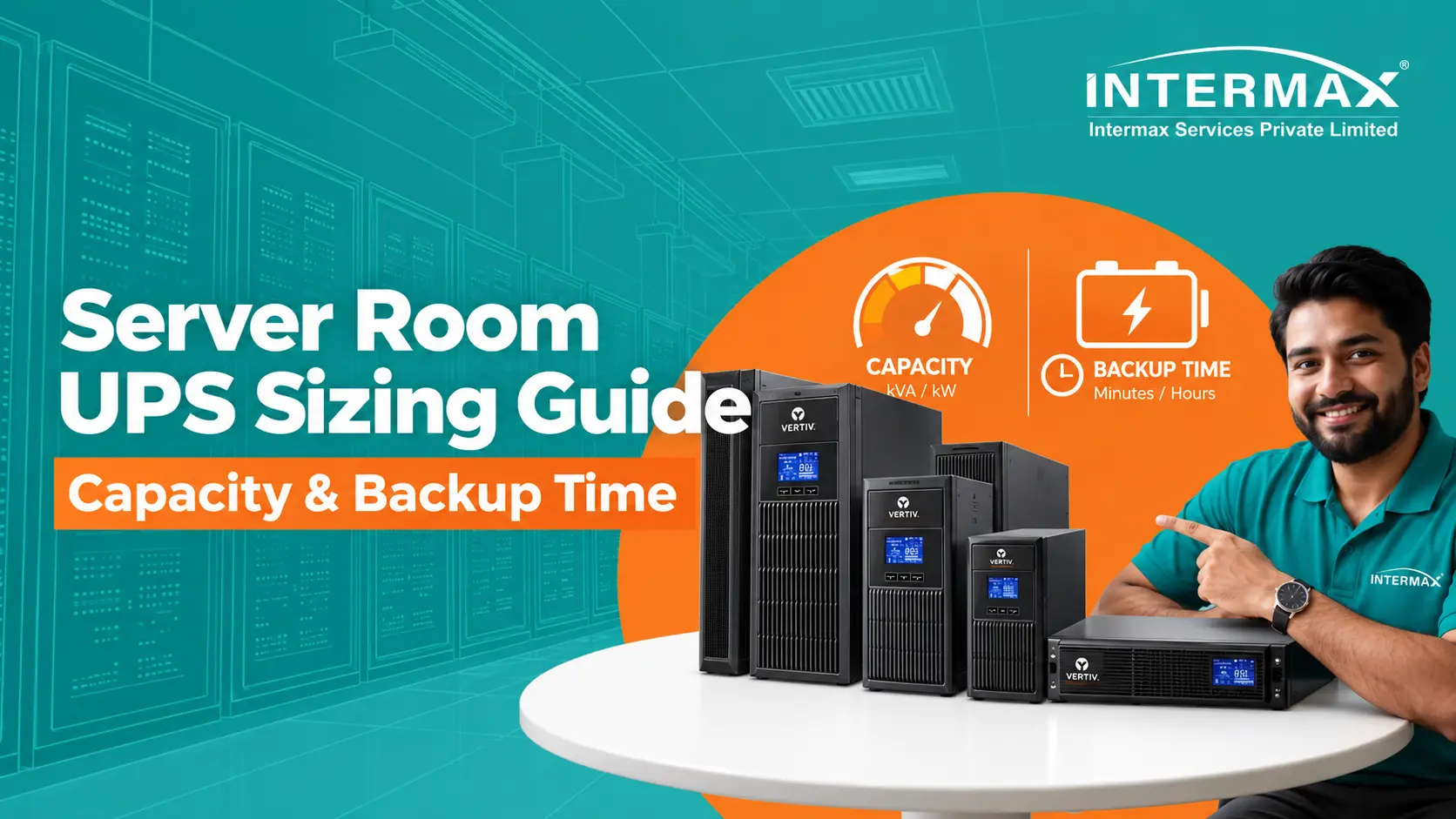server room ups sizing