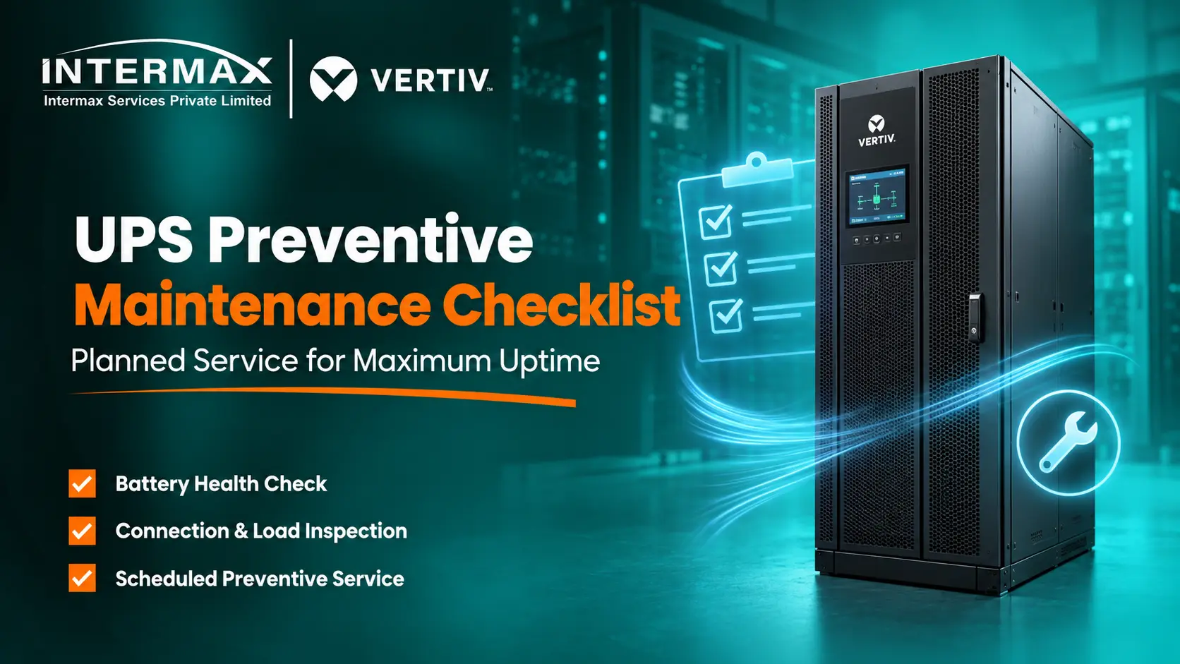 ups preventive maintenance checklist